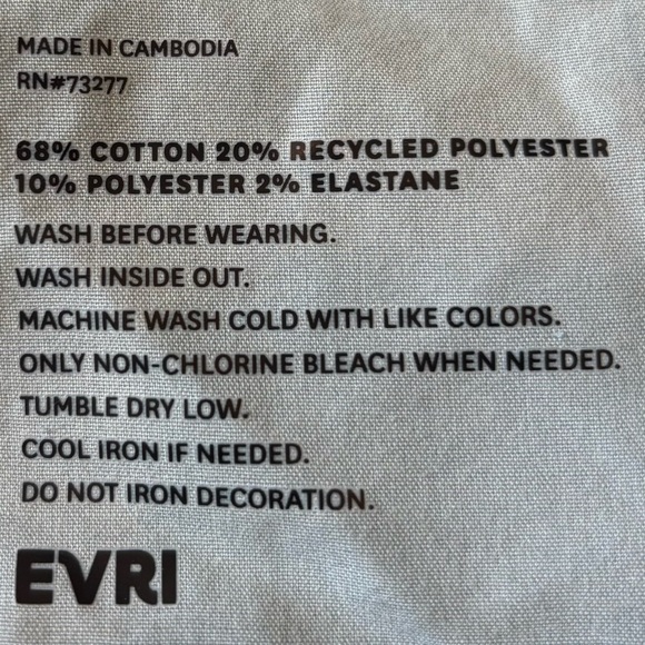 SOLD ❤️ SKINNY MID RISE DENIM JEANS, Size 18WS - Picture 8 of 8